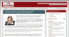 Desktop Screenshot of aajq.ca
